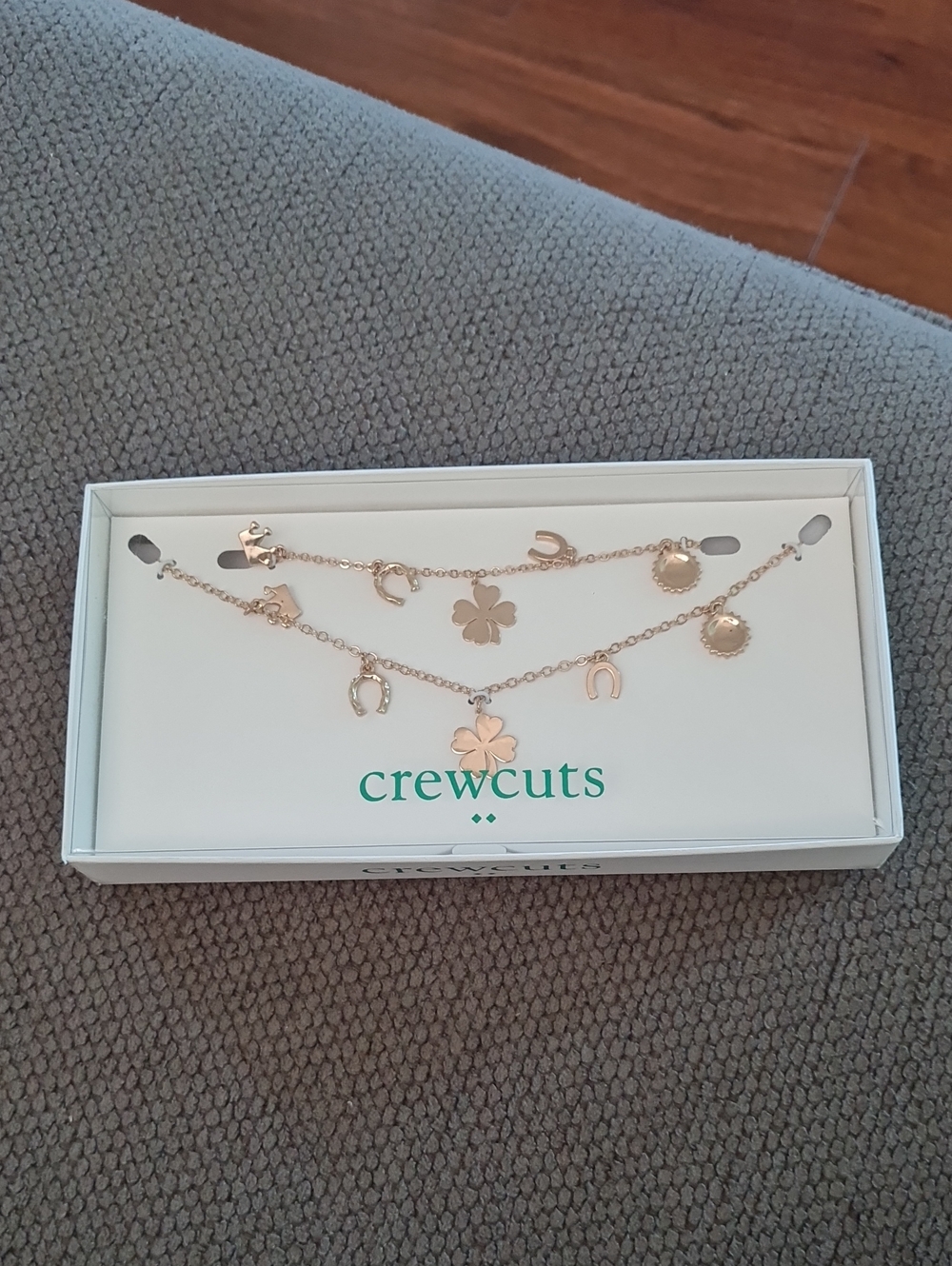 💥3for$15💥Crewcuts Gold Lucky Charm Necklace